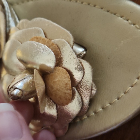 💙 10 for $20 gold sandals - Picture 3 of 5